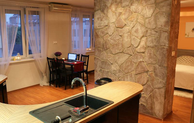 Beispielwohnung eines Medizinstudenten in Bratislava.